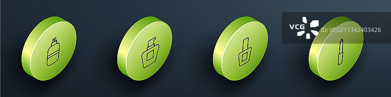 2.5D香水乳霜润肤露套装图片素材