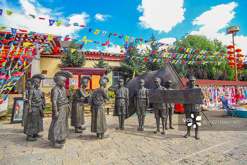 香格里拉图片素材