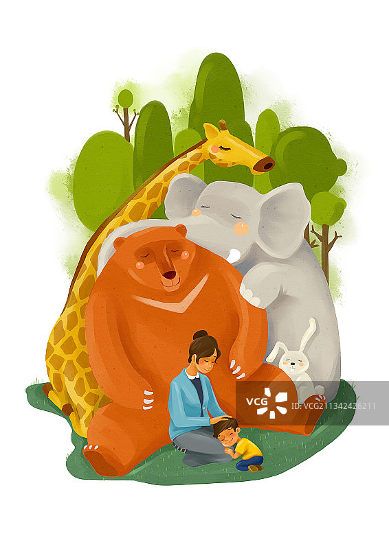 儿子的美梦图片素材