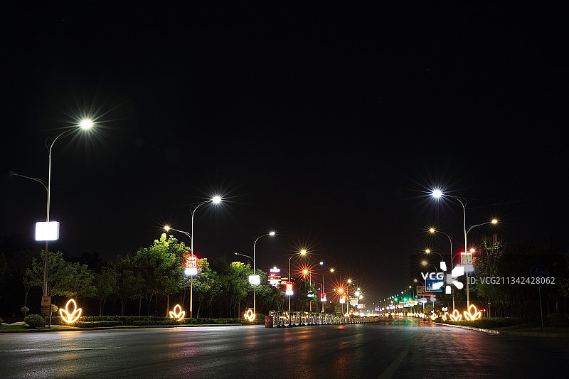 无人的街图片素材