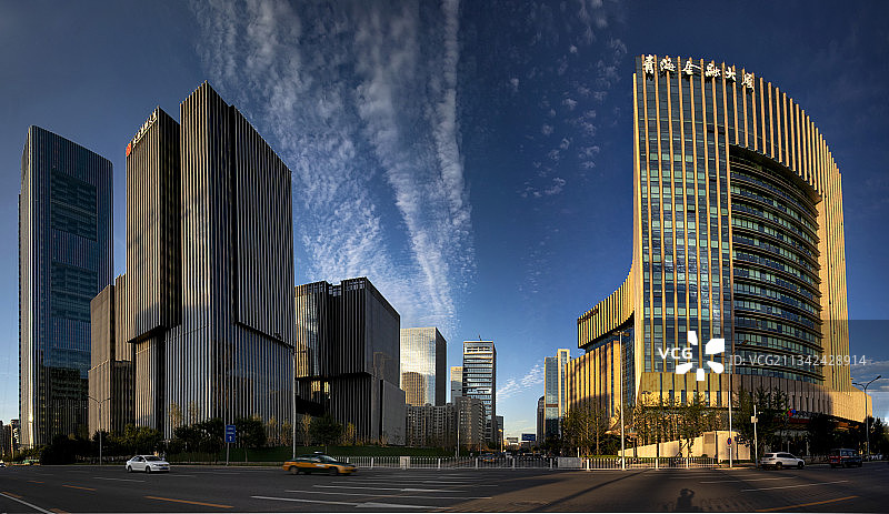 丽泽金融商务区横空出世图片素材