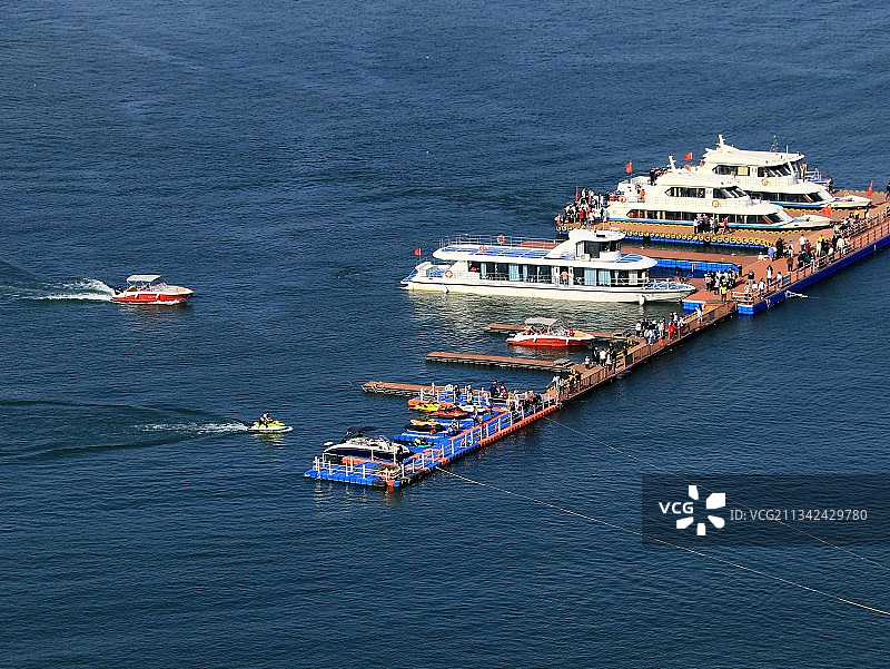 水上码头图片素材