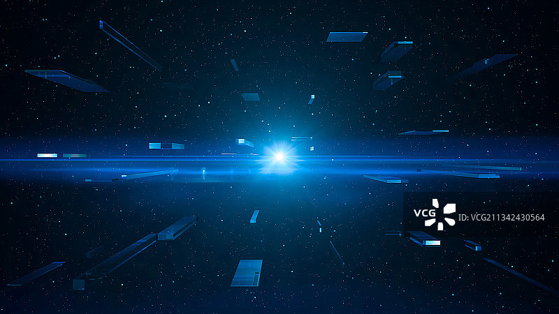 科技放射发射图片素材