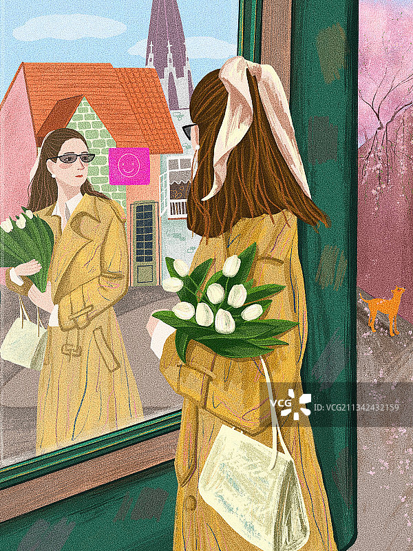 去工作的路上图片素材