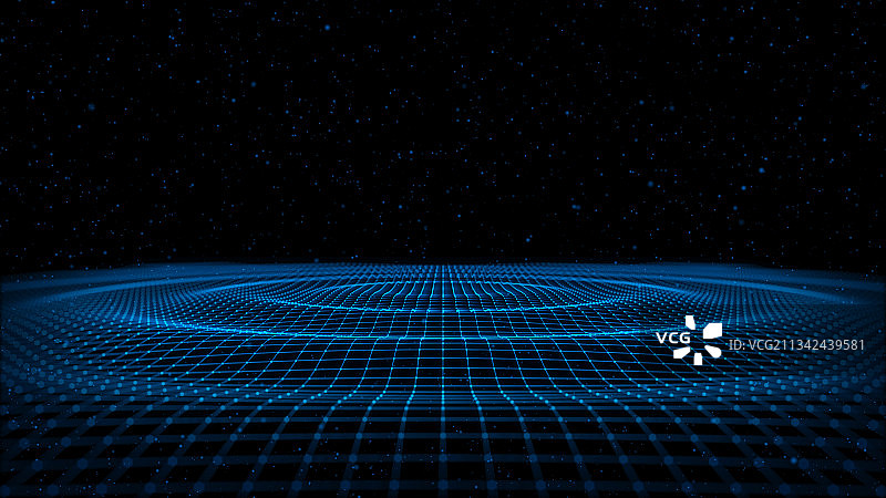 科技，波浪，波纹，平台，频率，蓝色，展示图片素材