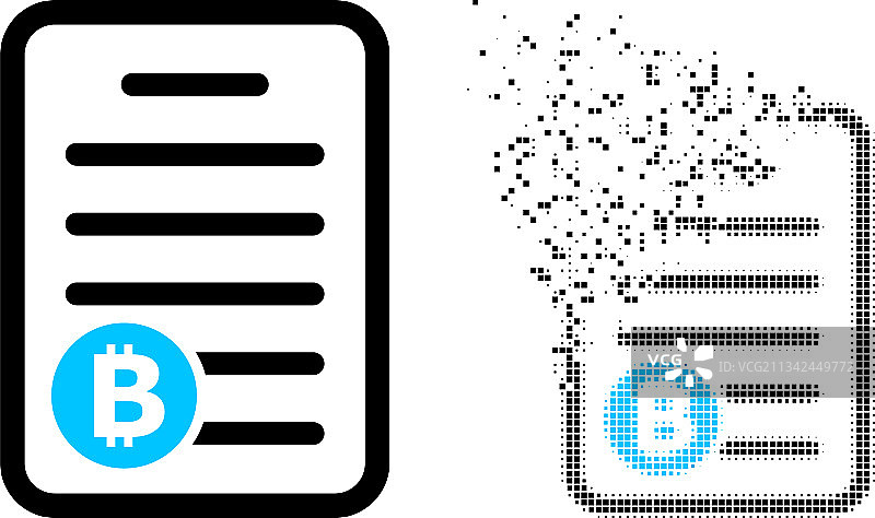 像素化比特币价格表图片素材