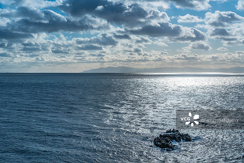 日本函馆立待岬景区自然风光图片素材