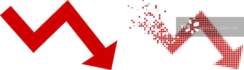 瓦解像素化原始衰退图片素材