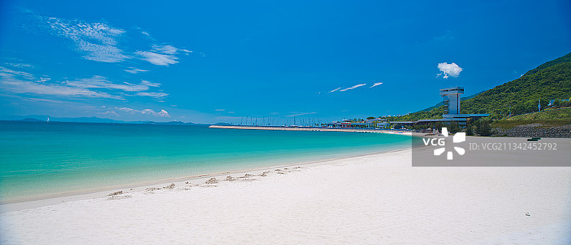 大鹏桔钓沙图片素材