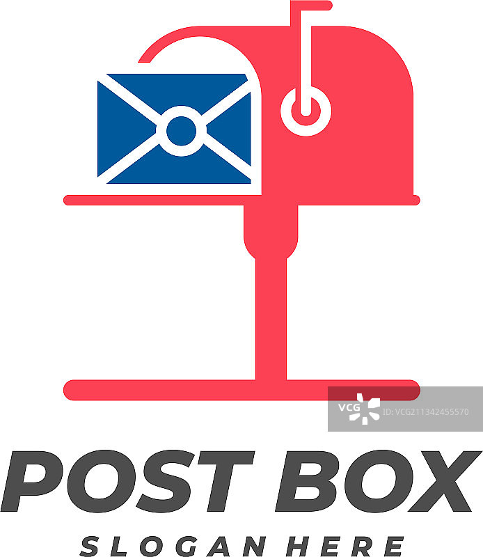 邮筒Logo模板创意图片素材
