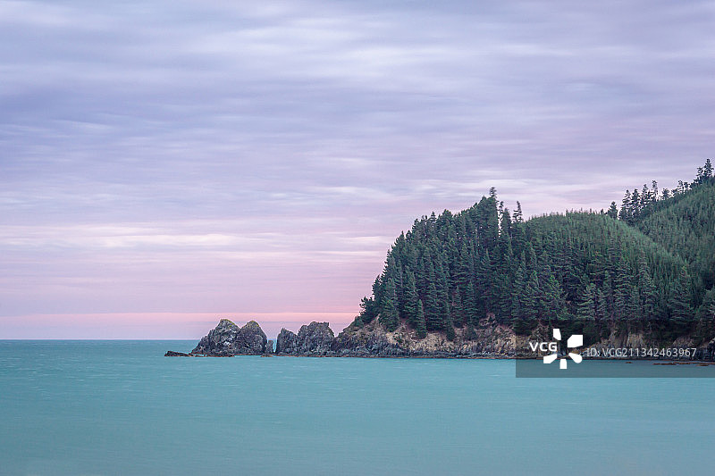 新西兰罗宾汉湾海景图片素材