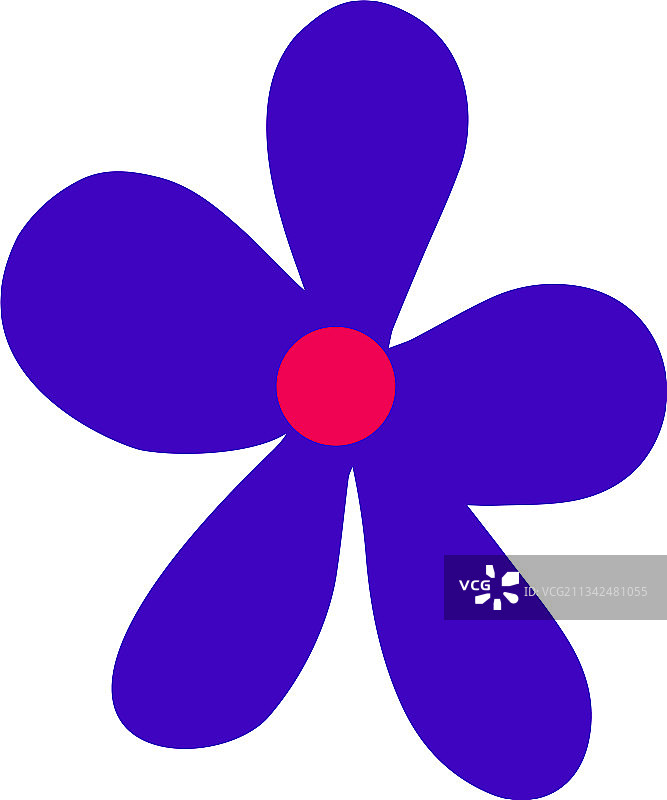 紫色春花图片素材