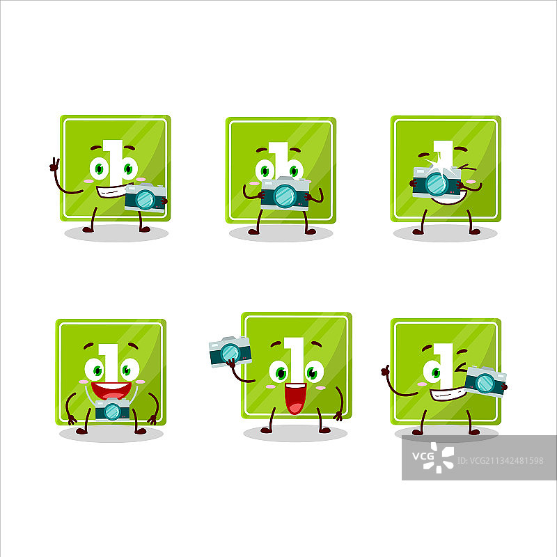 摄影师职业与玩具积木图片素材