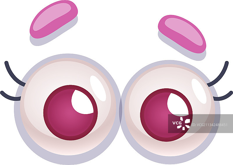 卡通眼睛图片素材