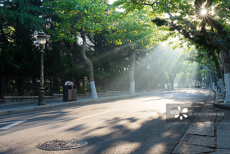 青岛城市风光图片素材