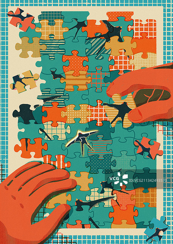 拼图图片素材