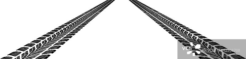 轮胎印迹图片素材