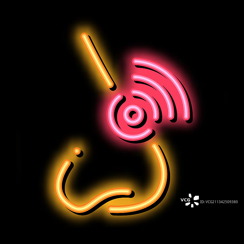 鼻子疼痛图标轮廓图片素材