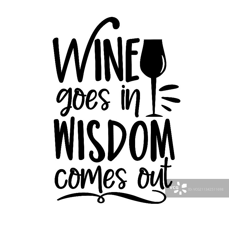酒入智出趣味短语图片素材