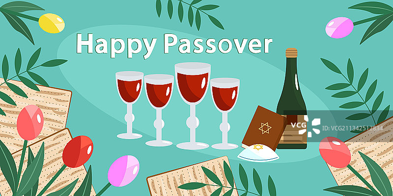 逾越节快乐贺卡图片素材