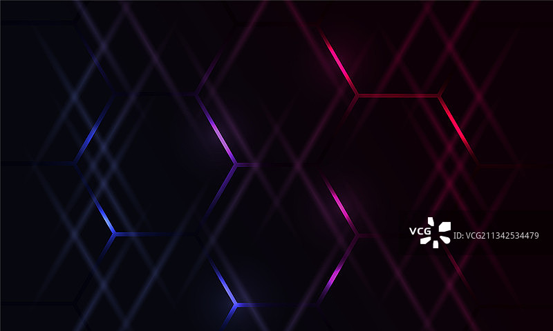 深色六边形游戏抽象背景图片素材
