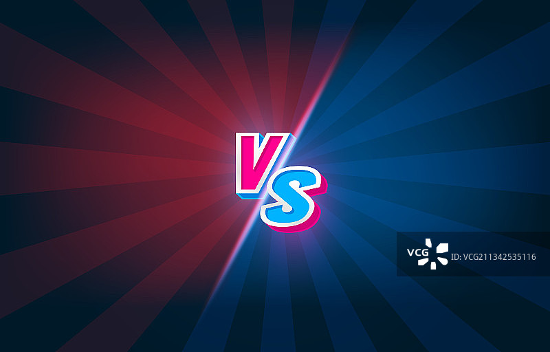 体育VS战队概念游戏封面图片素材