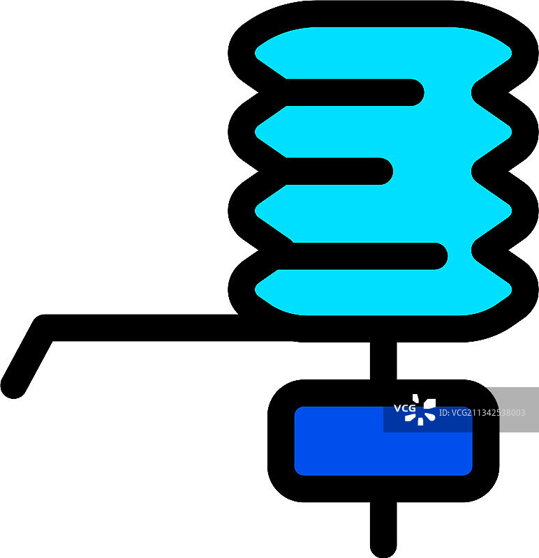 塑料瓶水泵简约图标图片素材