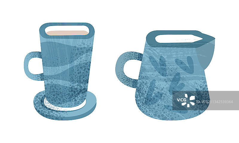 陶瓷炊具套装图片素材