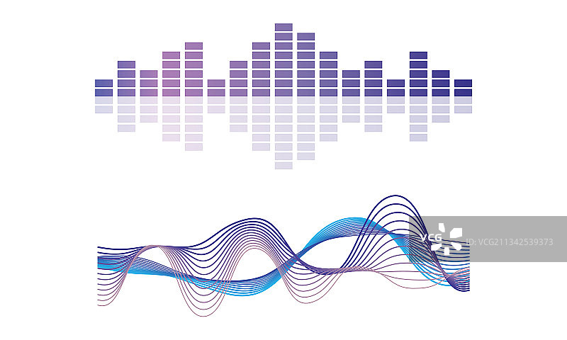 声波音频数字均衡器图片素材
