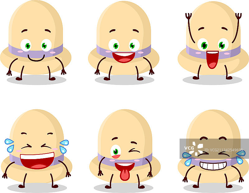 卡通人物笑脸夏日遮阳帽图片素材