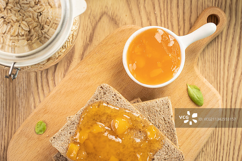 健康食材芒果果酱图片素材