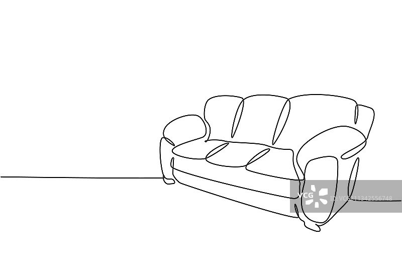 单线连续画图片素材