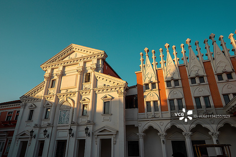 意大利小镇图片素材