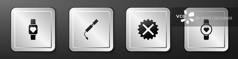 智能手表、自行车、气泵、链轮和曲柄图片素材