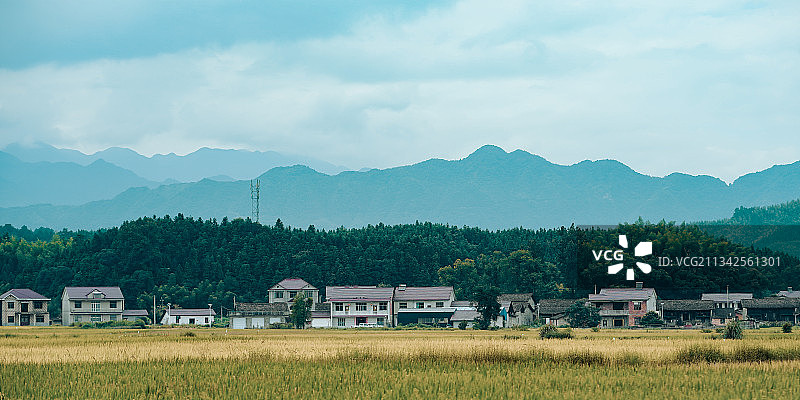 乡村田园风光图片素材