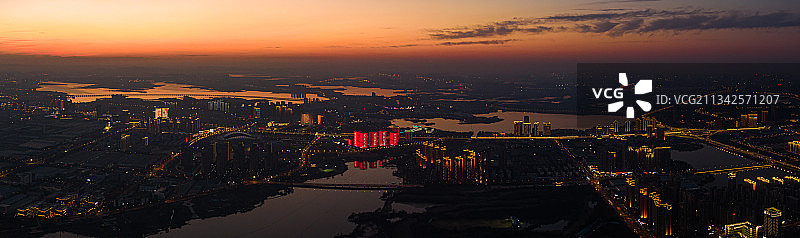 武汉经开全景图片素材