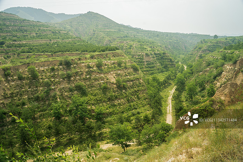 中国山西省大同市灵丘县平型关大捷图片素材