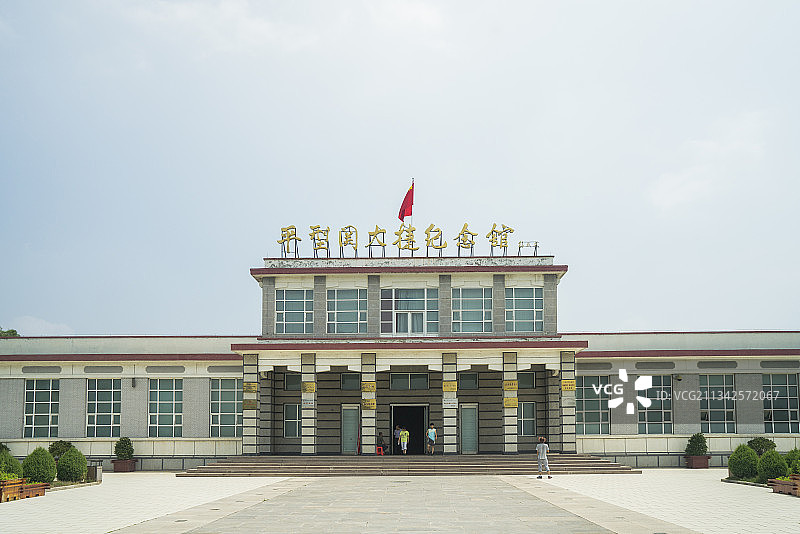 中国山西省大同市灵丘县平型关大捷图片素材