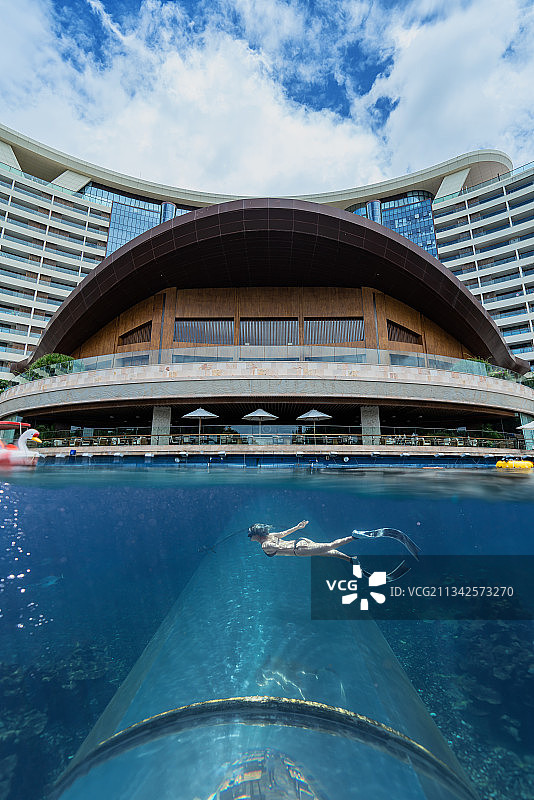 洲际酒店自由潜图片素材