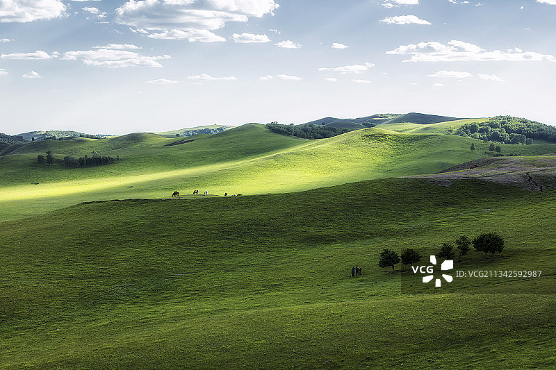 草原风光图片素材