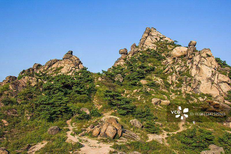 青岛浮山风光图片素材