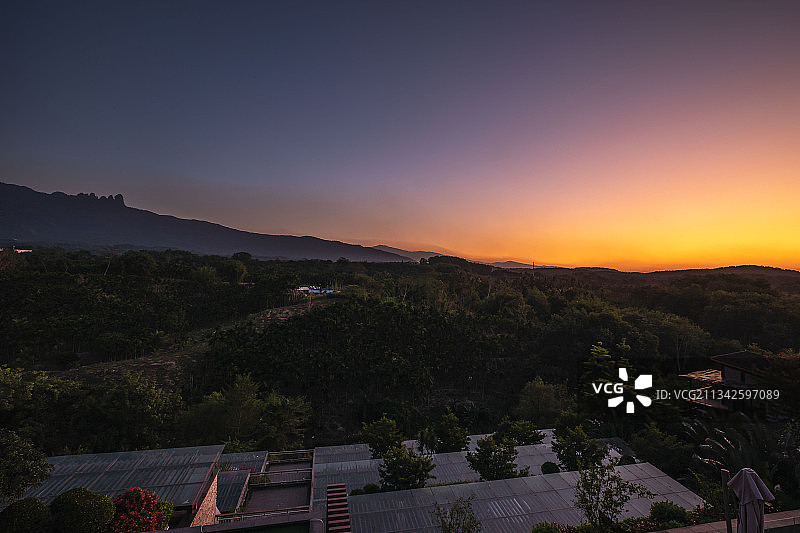 海南风光-七仙岭图片素材