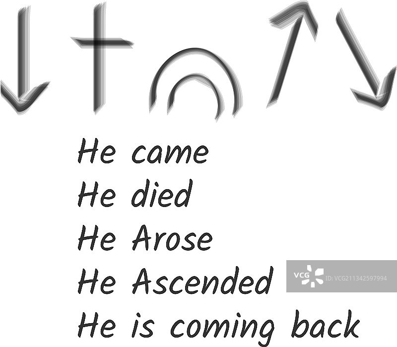 耶稣语录印刷图片素材