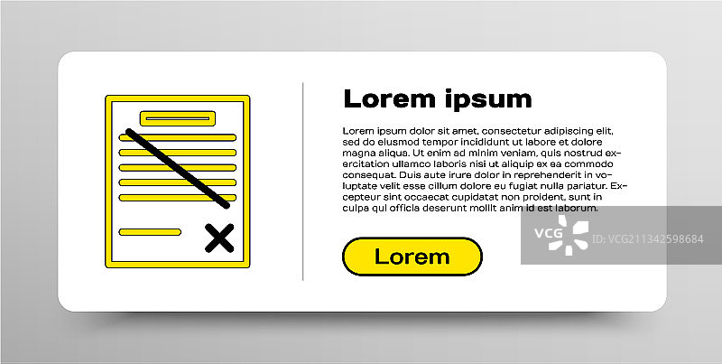 白色背景上的线条删除文件文档图标图片素材
