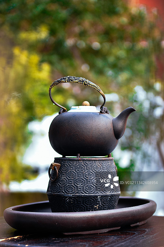 围炉煮茶图片素材