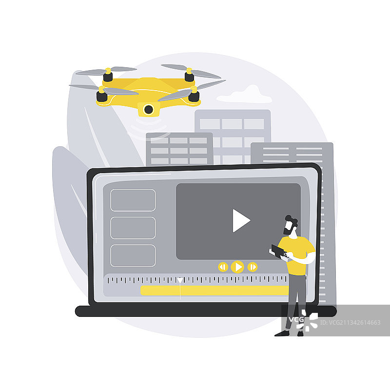 航拍摄影抽象概念图片素材