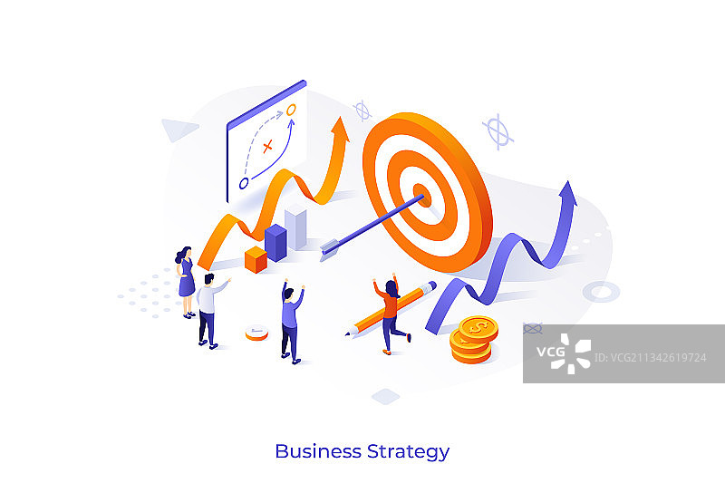 2.5D风格网站设计图片素材