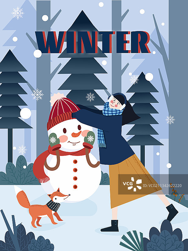 四季之冬季图片素材