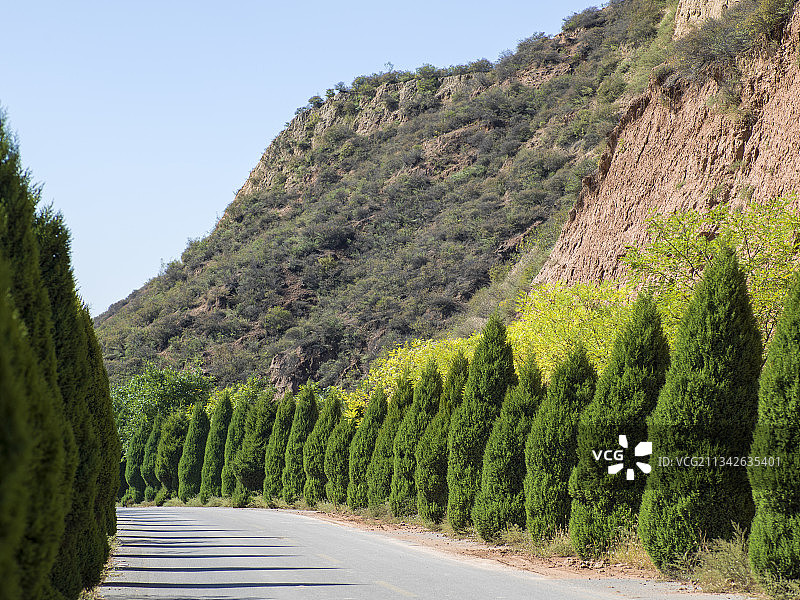 山西省晋中市后沟古村图片素材