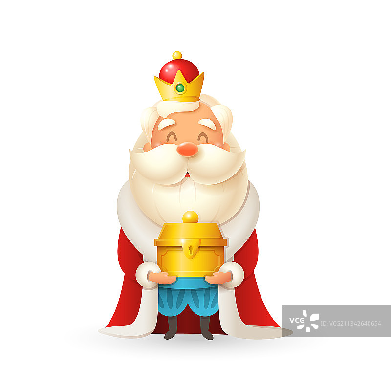 智者梅尔基奥庆祝主显节图片素材